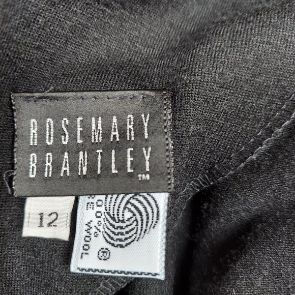 Rosemary Brantley Black Oversized Layered Dress - Picture 3 of 9